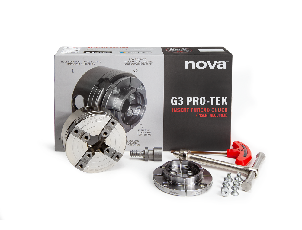 Nova PRO-TEK G3 Chuck & Jaws (Insert Version) - Ascmtools