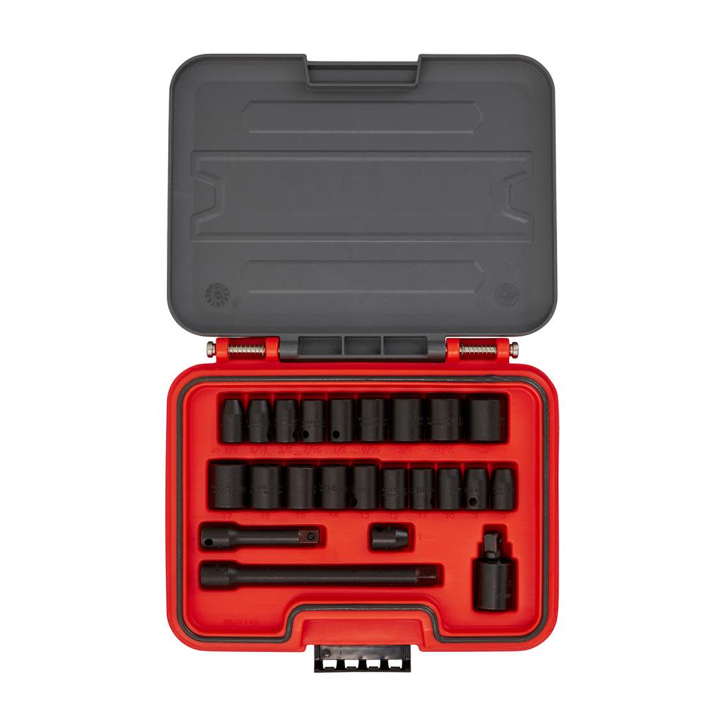 Proto Socket Set 3/8 DR SAE/MM IM SET 23pc - Ascmtools