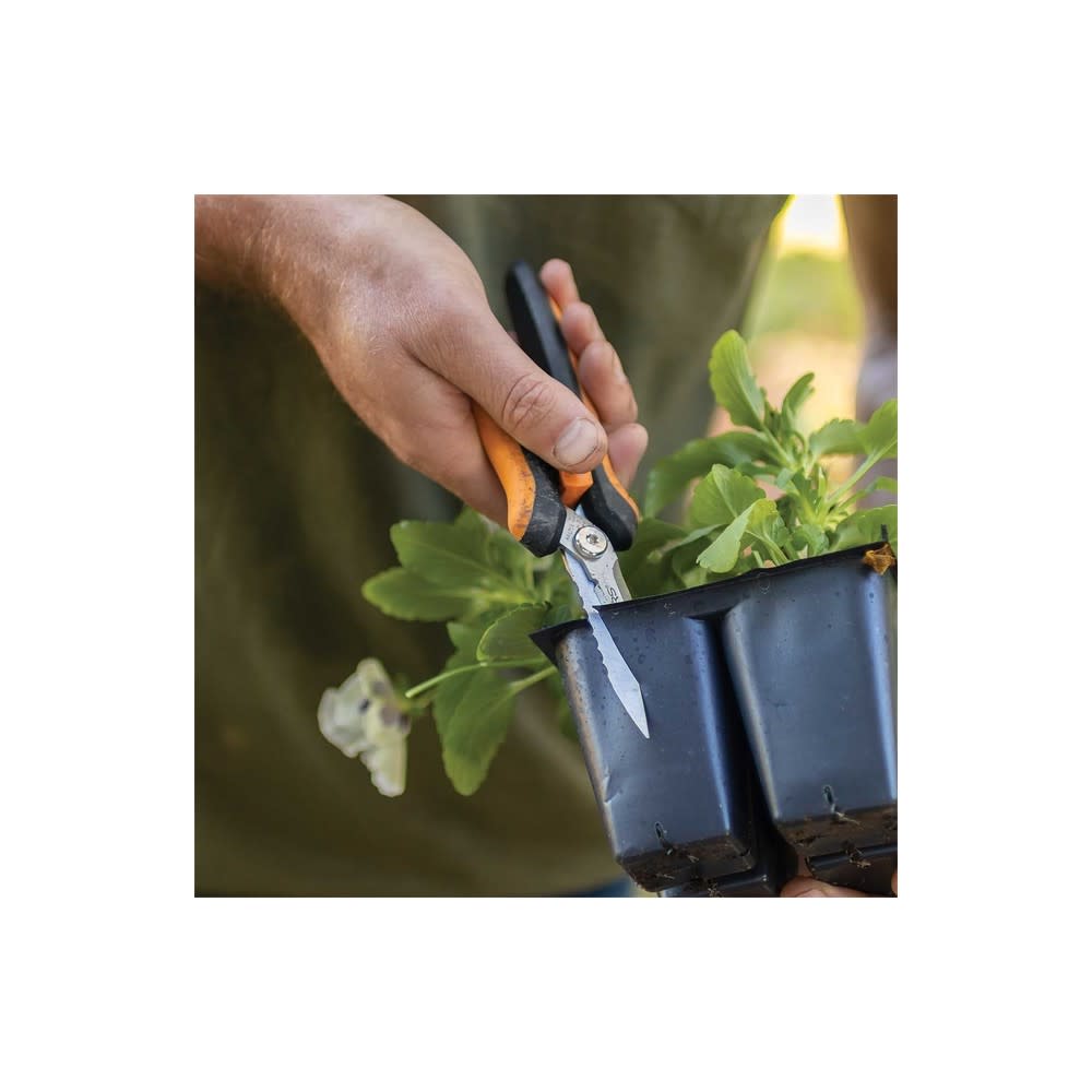 Fiskars Steel Blade Multipurpose Garden Snip with Steel Handle - Ascmtools