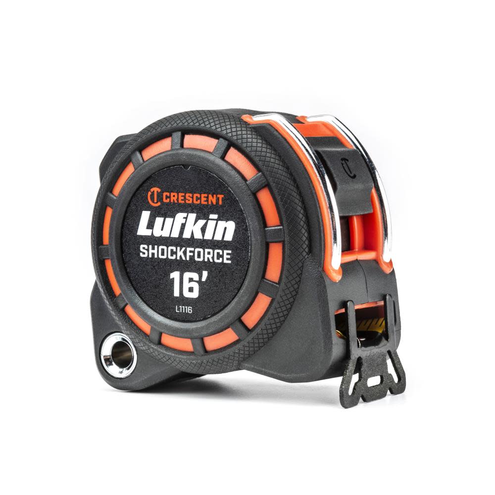 Crescent Lufkin Shockforce Dual Sided Tape Measure 1 3/16 x 16′ - Ascmtools