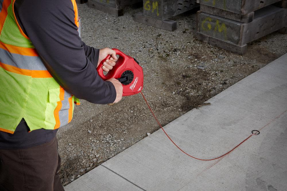 Milwaukee 150 Ft. Extra Bold Large Capacity Chalk Reel - Ascmtools