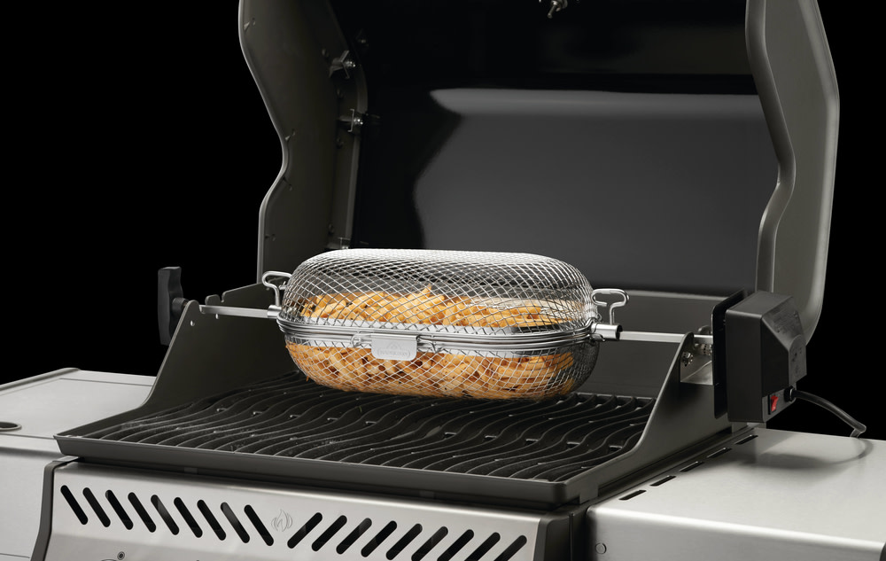 Napoleon Rotisserie Grill Basket - Ascmtools