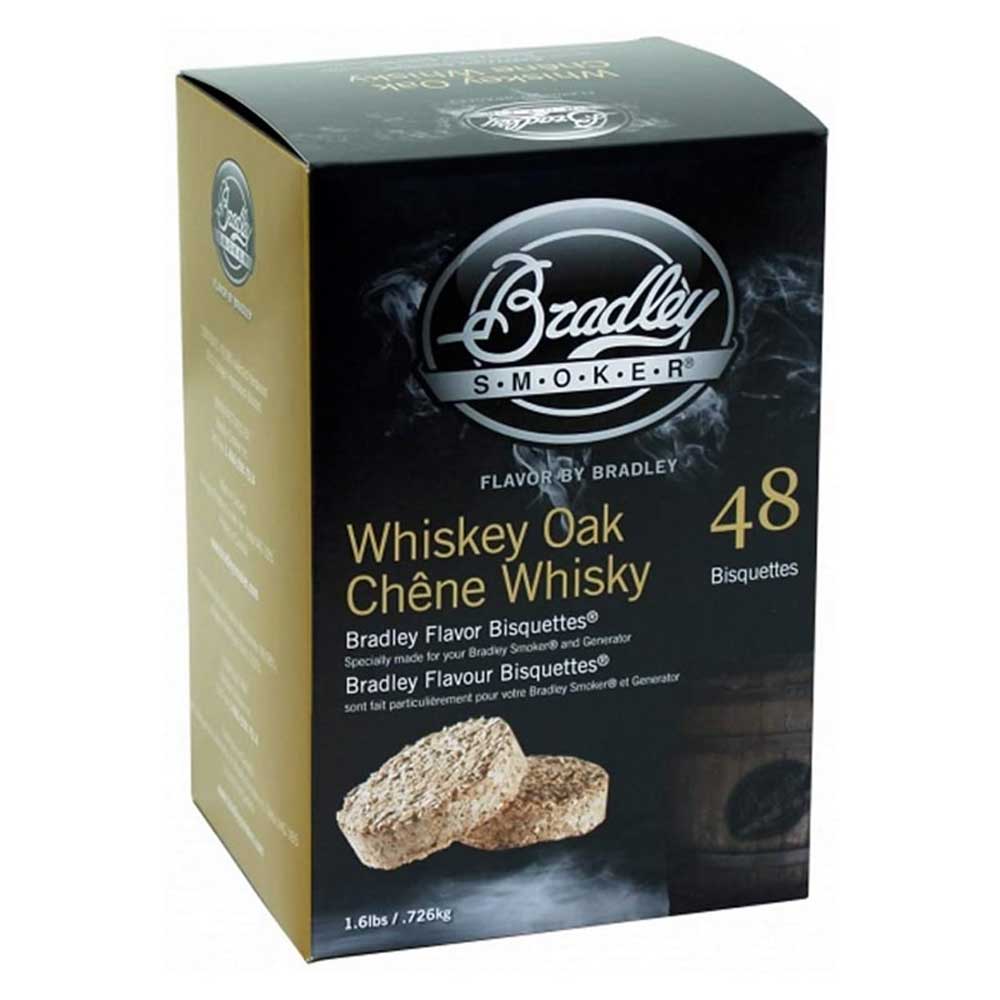 Bradley Smoker Flavor Bisquettes Whiskey Oak 48pk - Ascmtools