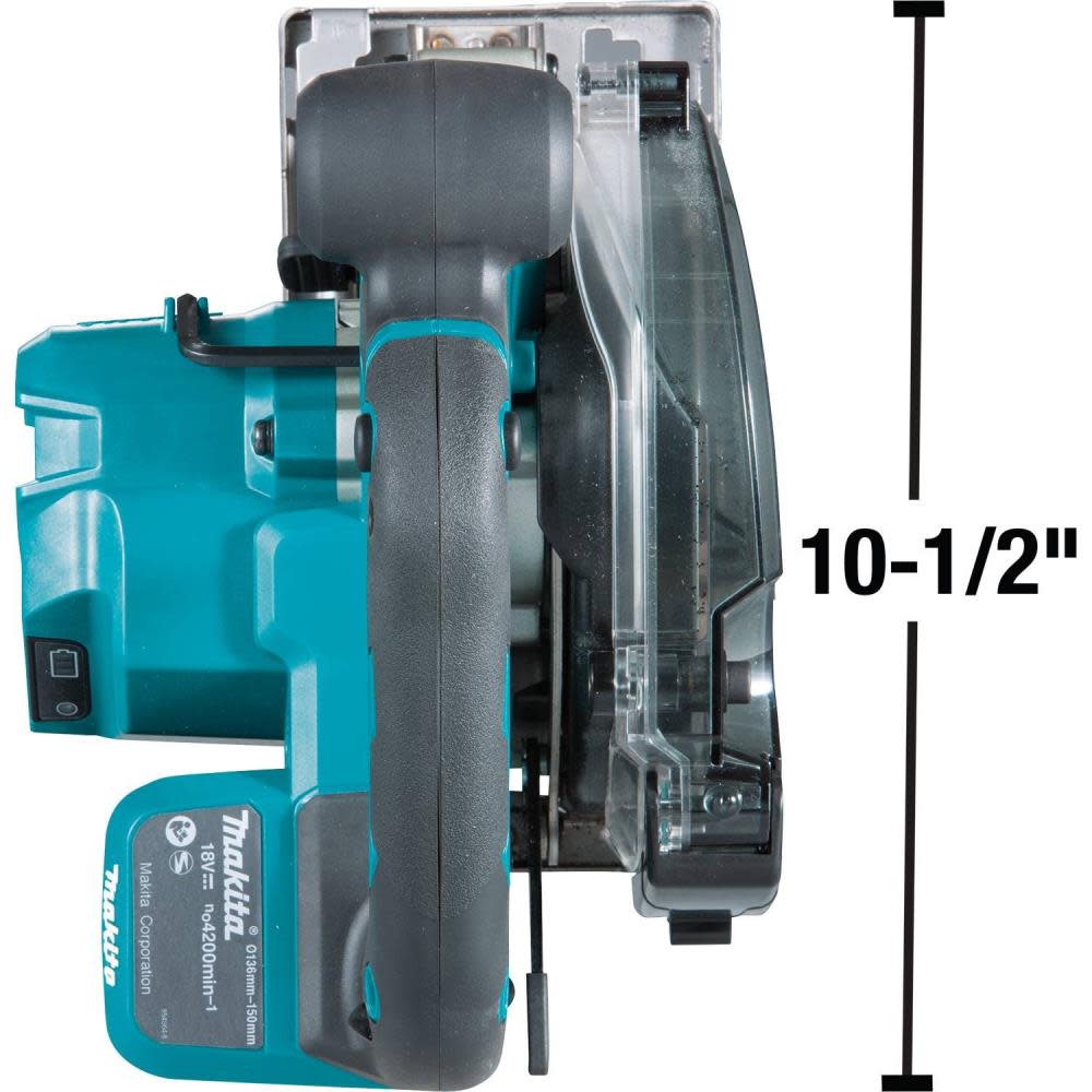 Makita 18V LXT 5-7/8″ Metal Cutting Saw with Electric Brake Bare Tool - Ascmtools