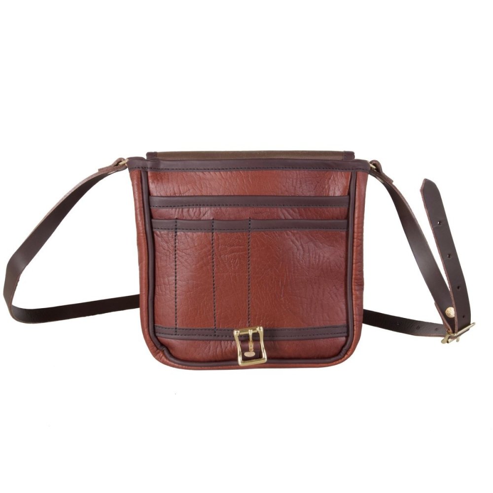 Duluth Pack 4 Liter Capacity Brown Trim Leather Conceal & Carry Mini Haversack - Ascmtools