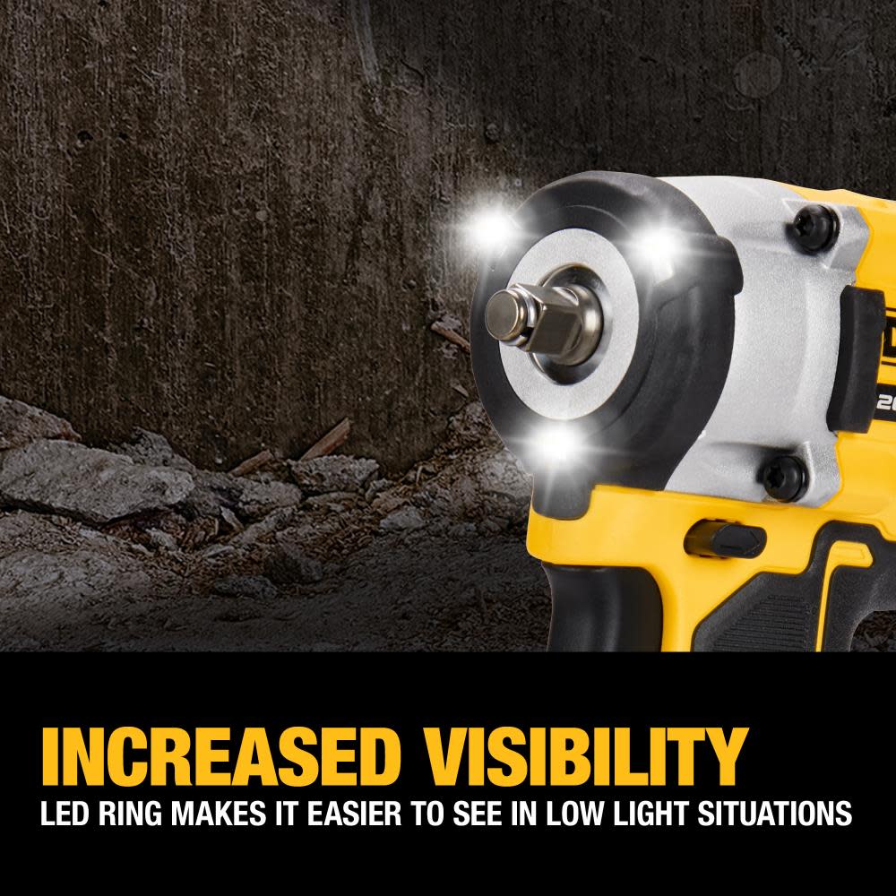 DEWALT ATOMIC 20V MAX Impact Wrench Hog Ring Anvil Kit 3/8″ - Ascmtools