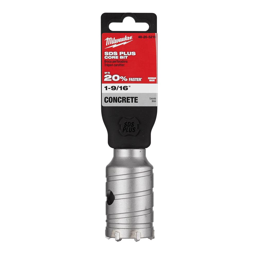 Milwaukee SDS+ Core 1-9/16 In. x 2 In. - Ascmtools