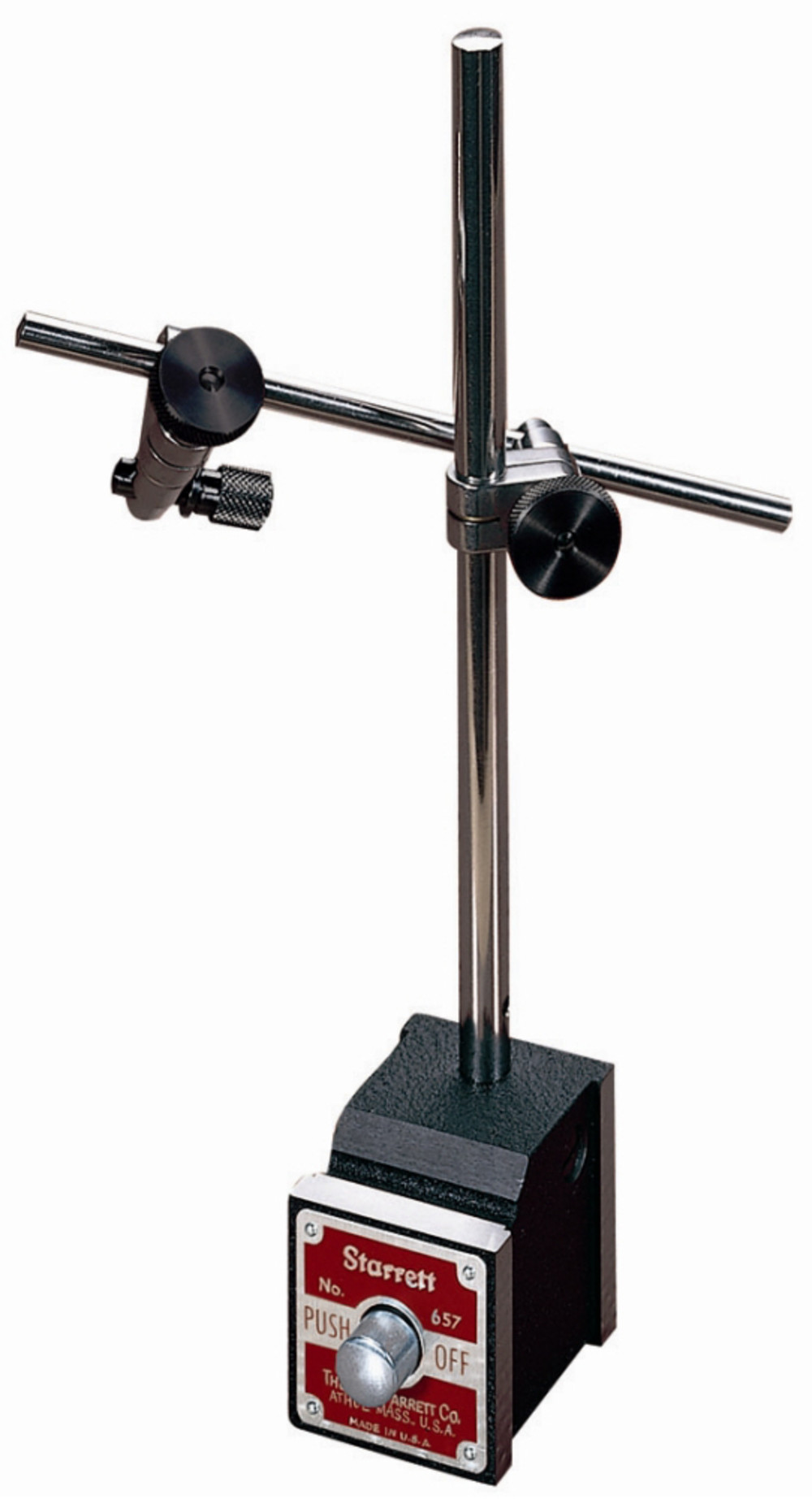 Starrett No. 657 Series Magnetic Base with Attachments A/B/C/D/E/F - Ascmtools