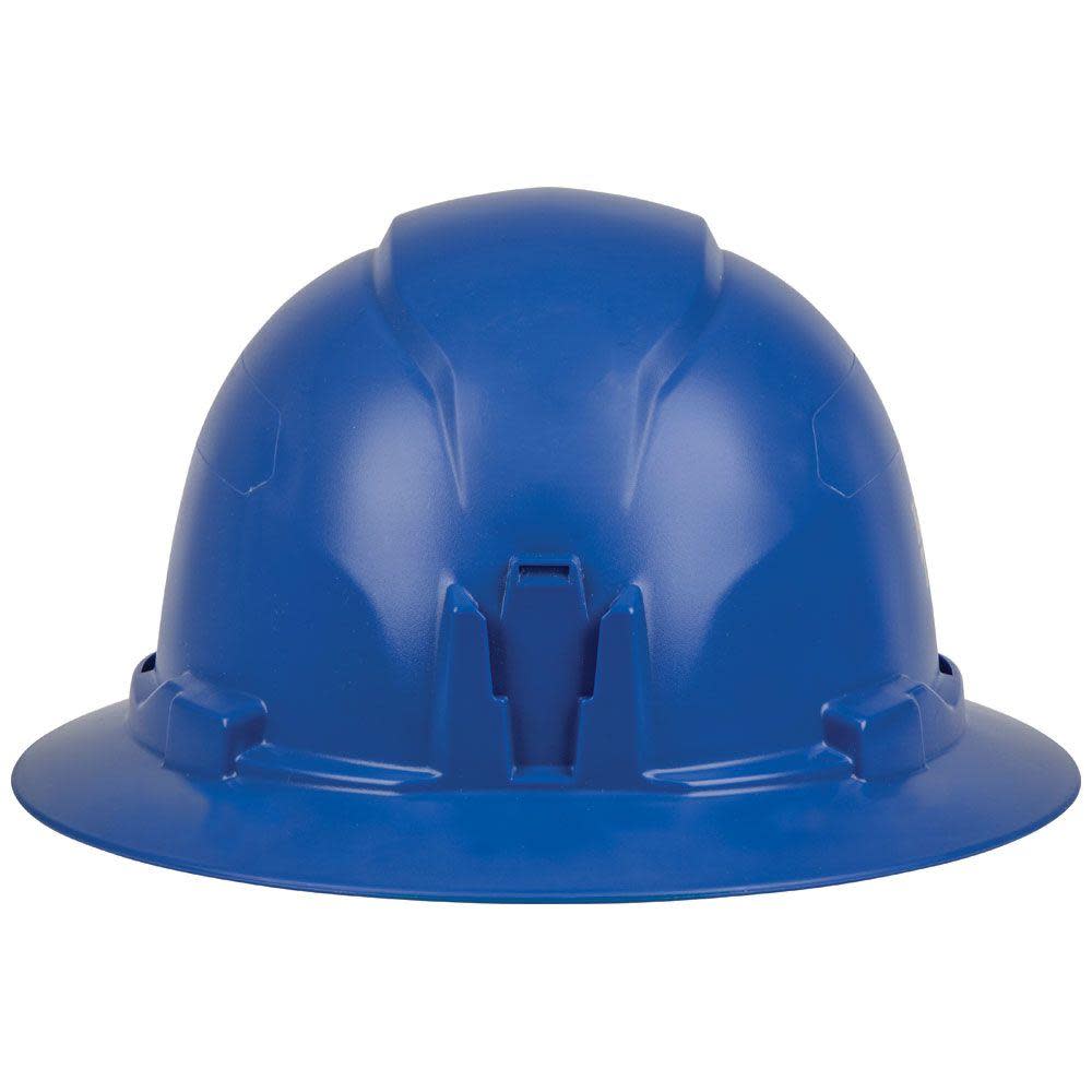 Klein Tools Hard Hat Non-vented Full Brim Blue - Ascmtools