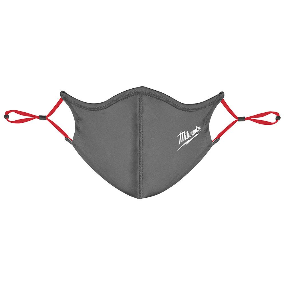 Milwaukee 10PK Gray 2-Layer Face Mask - Ascmtools