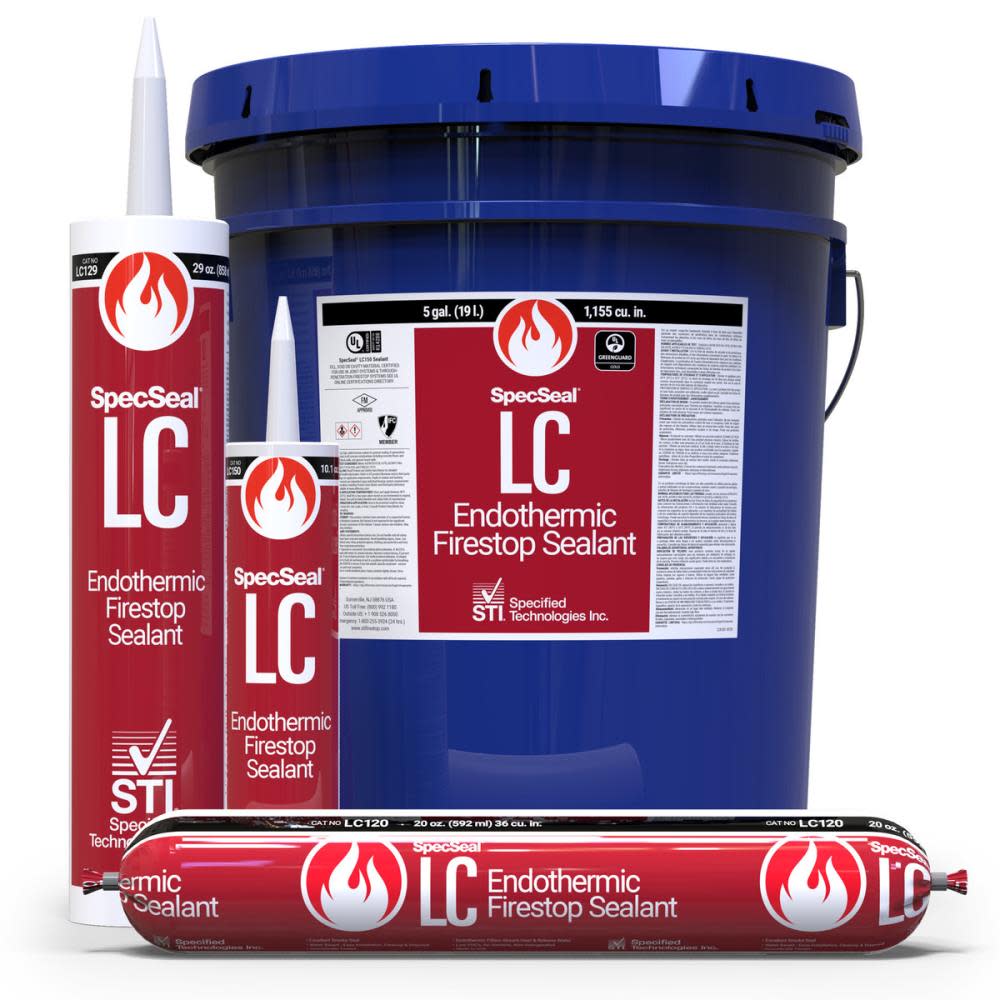 Specified Technologies Inc SpecSeal LC Endothermic Firestop Sealant - Ascmtools