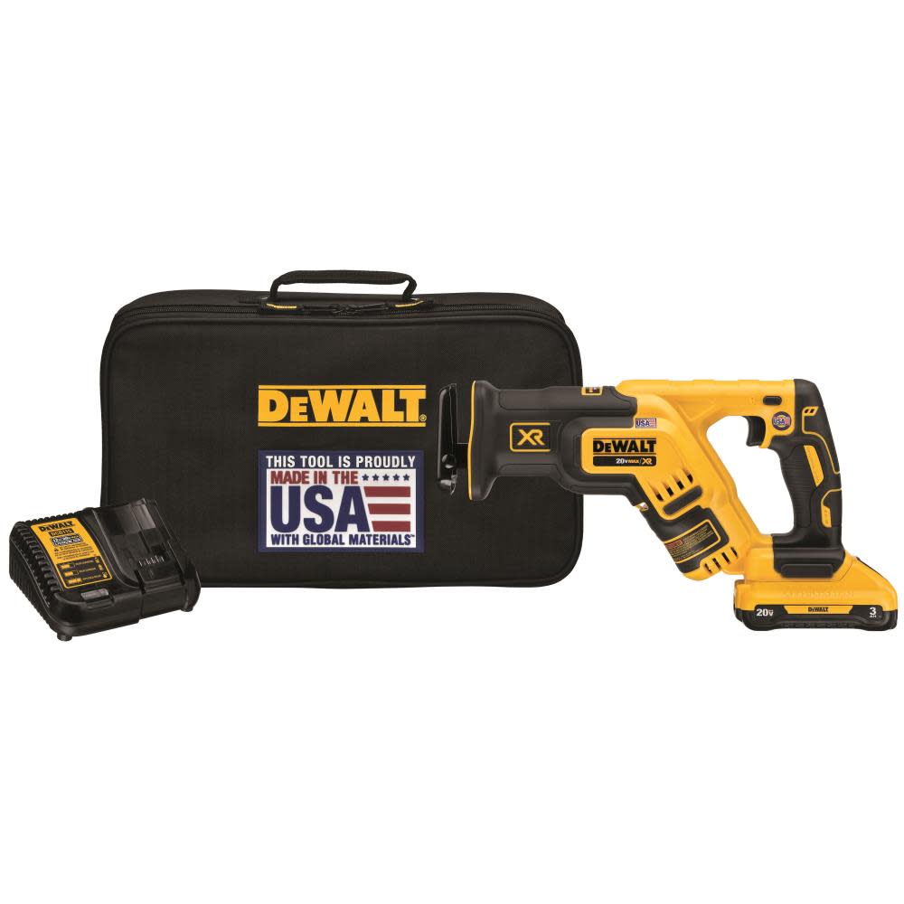 DEWALT 20 V MAX XR Brushless Compact Reciprocating Saw Kit - Ascmtools