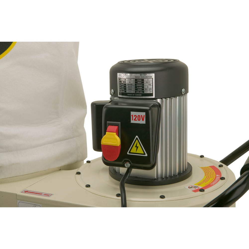 Shop Fox 1 HP 800 CFM Dust Collector - Ascmtools
