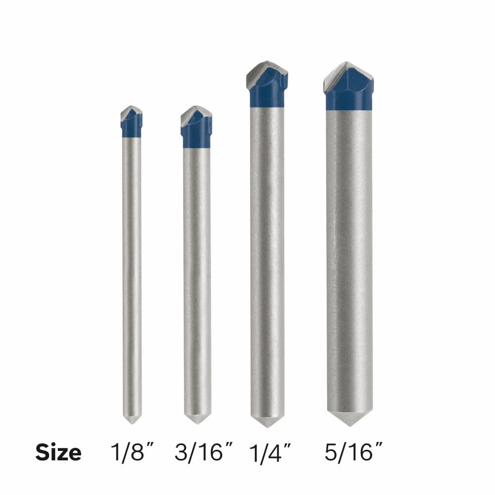 Bosch Natural Stone Tile Set 4pc - Ascmtools