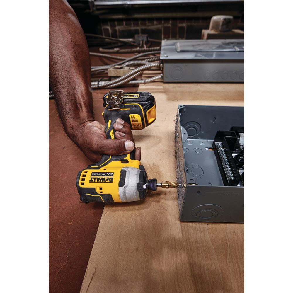 DEWALT 20V MAX* Brushless Atomic Compact 1/4in Impact Driver (Tool Only) - Ascmtools