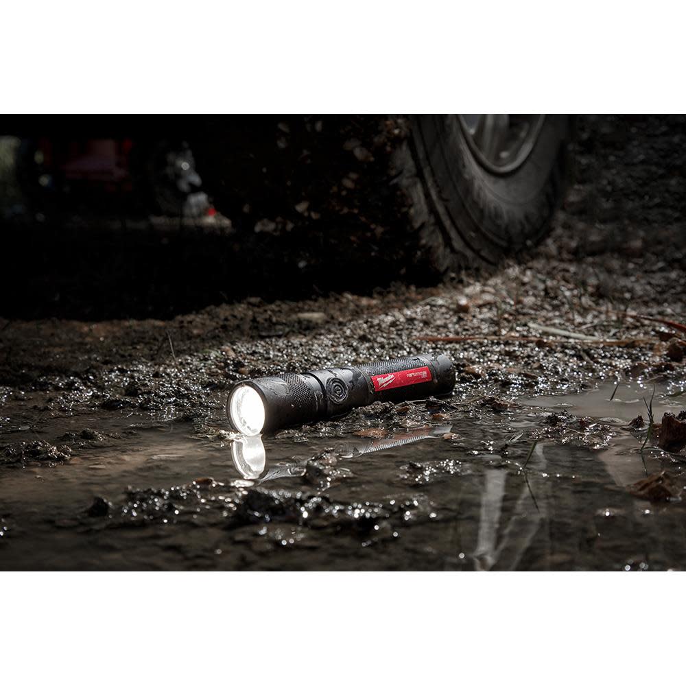 Milwaukee USB Rechargeable 1100L Twist Focus Flashlight - Ascmtools