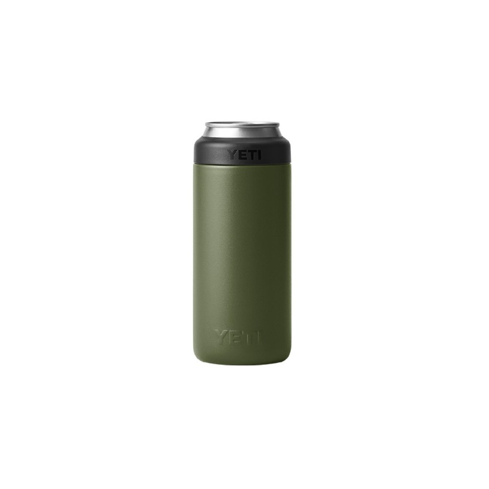Yeti Rambler 12oz Colster Slim Can Insulator Highlands Olive - Ascmtools