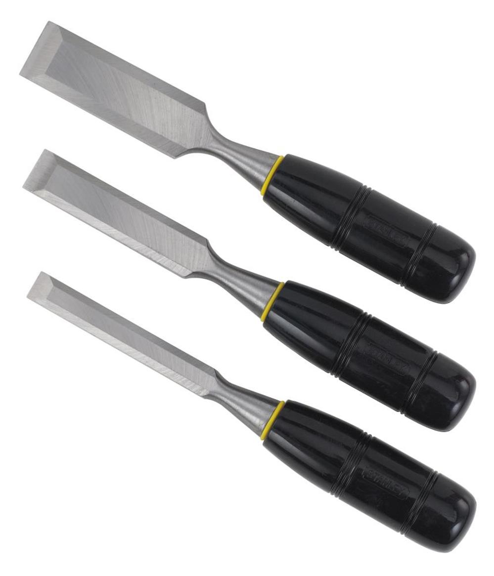 Stanley 150 Series Chisel Short Blade Set 3 pc. - Ascmtools