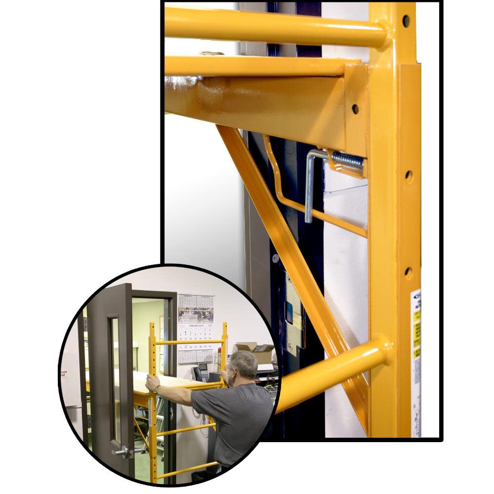 Werner 6 Ft. Steel Rolling Scaffold - Ascmtools