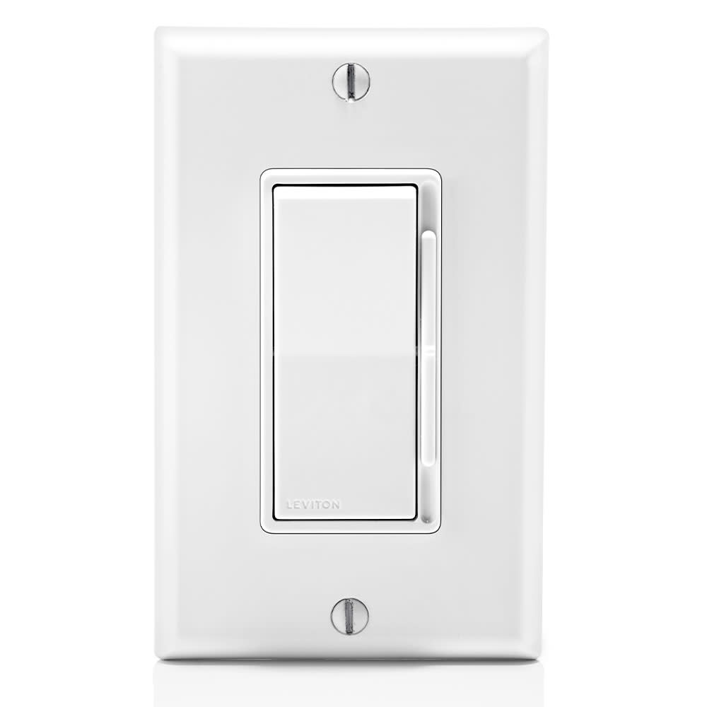 Leviton Decora Dimmer Switch White 1200W Full Range - Ascmtools