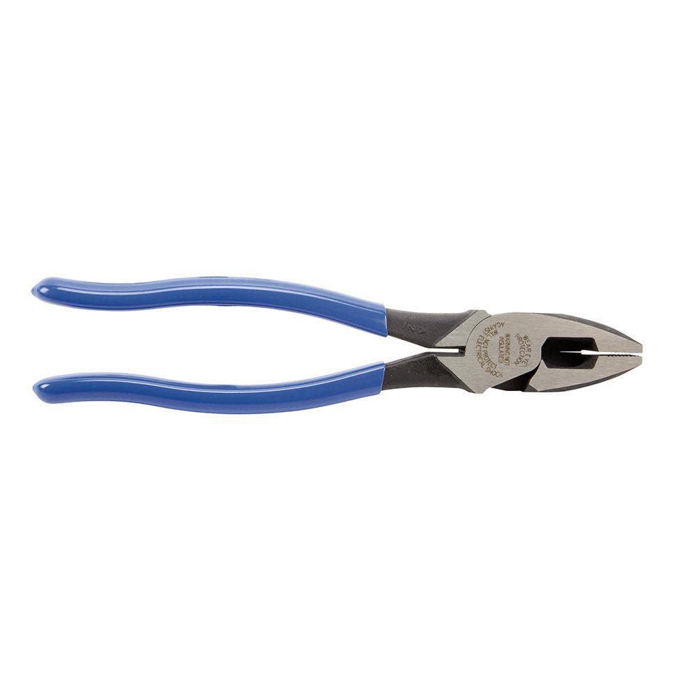 Klein Tools 9-3/8 In. Heavy Duty High-Leverage Side Cutting Pliers - Ascmtools