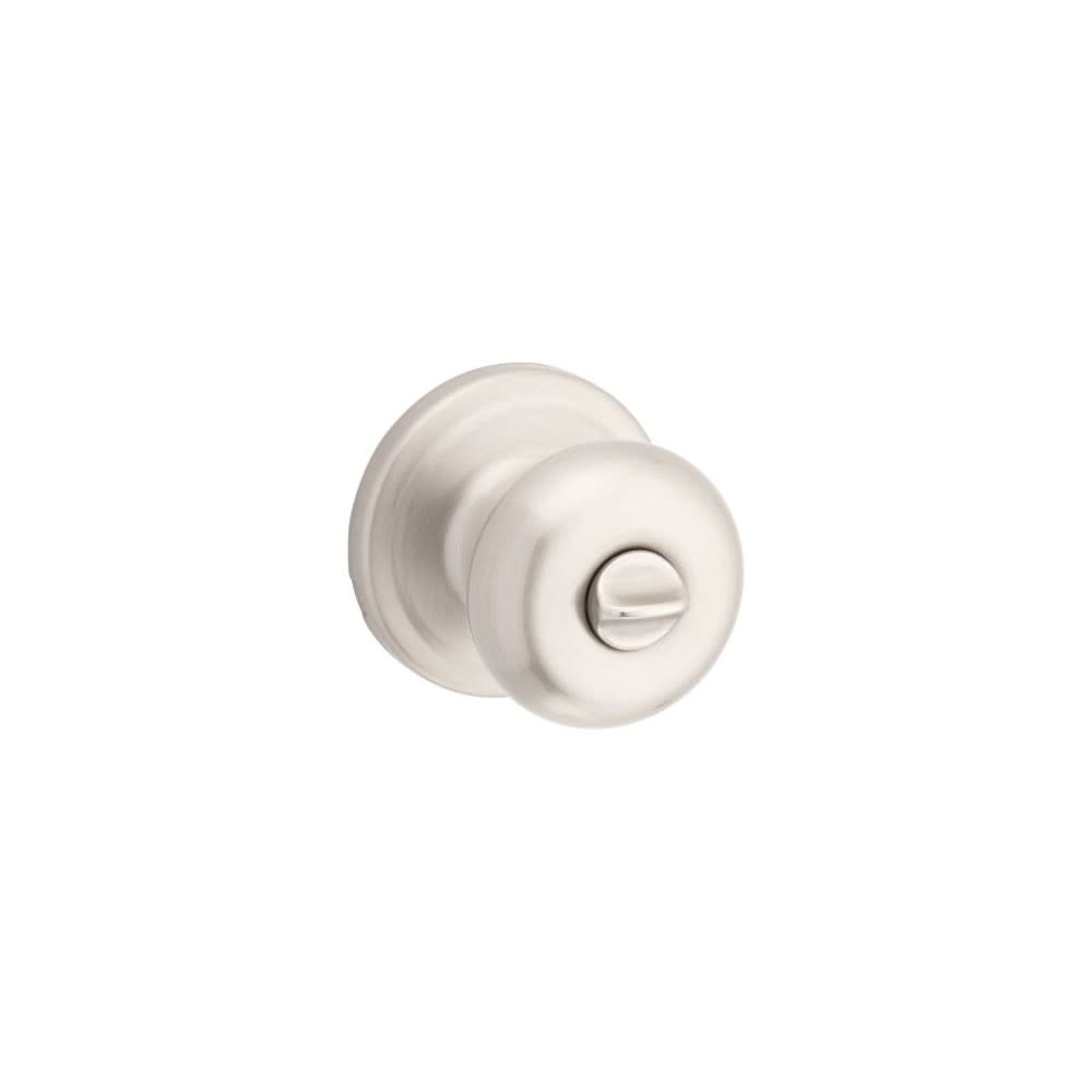 Kwikset Satin Nickel Bed/Bath Juno Privacy Door Knob - Ascmtools