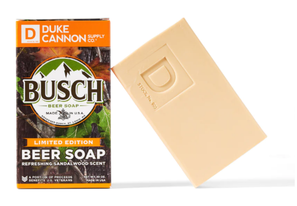 Duke Cannon BUSCH Camo Soap 10oz Bar - Ascmtools