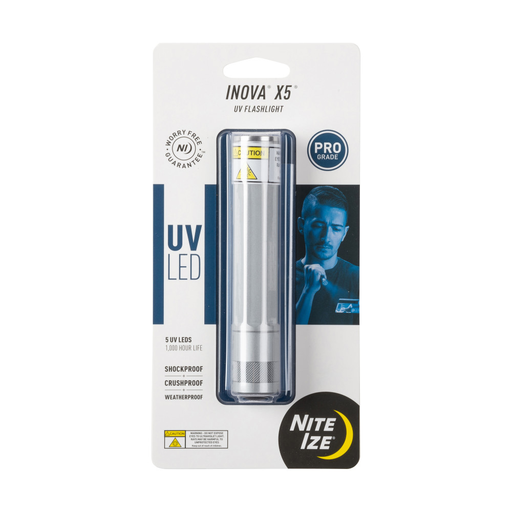 Nite Ize INOVA X5 UV Flashlight LED - Ascmtools
