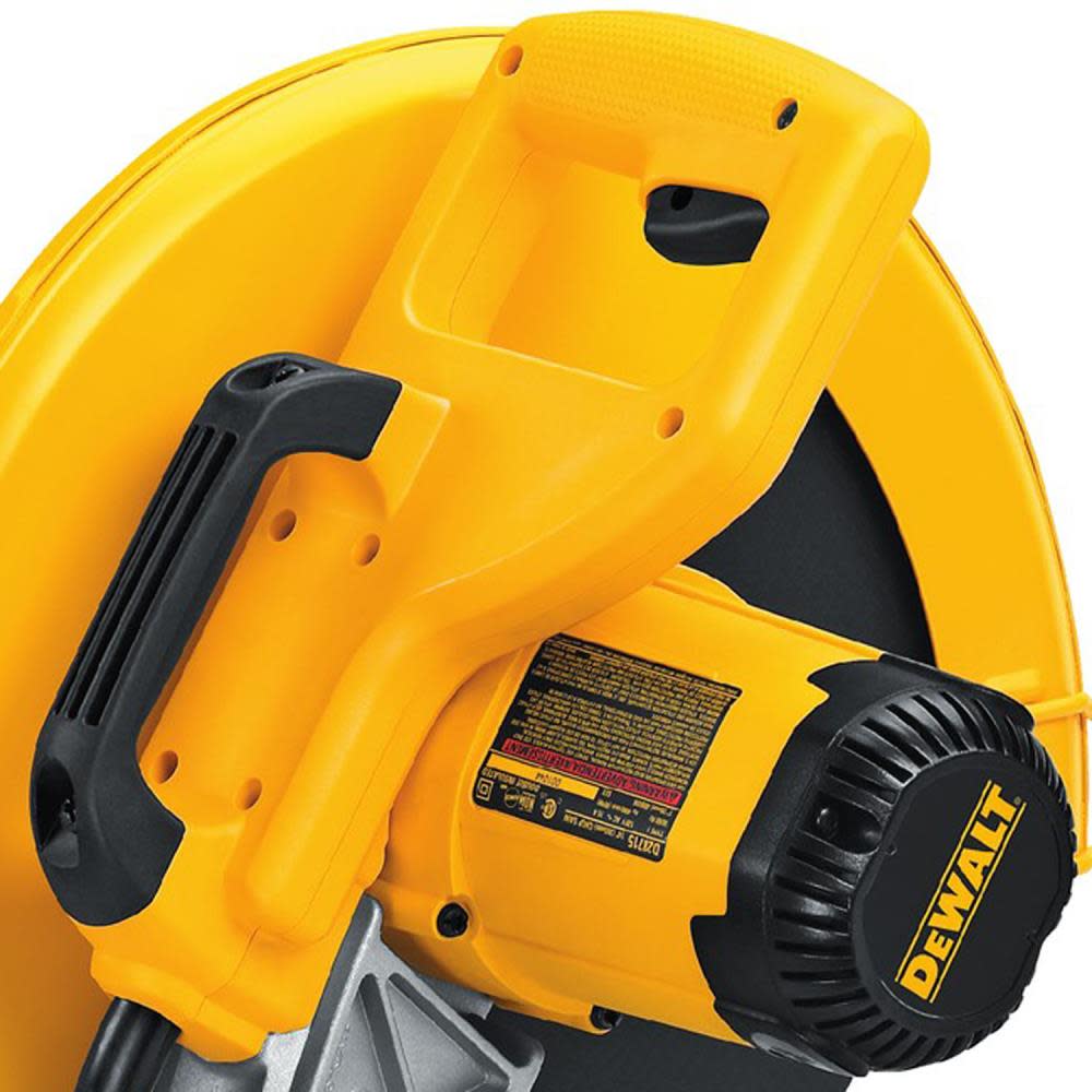 DEWALT HEAVY-DUTY 14″ 5.5HP CHOP SAW WITH QUICK-CHANGE (D28715) - Ascmtools
