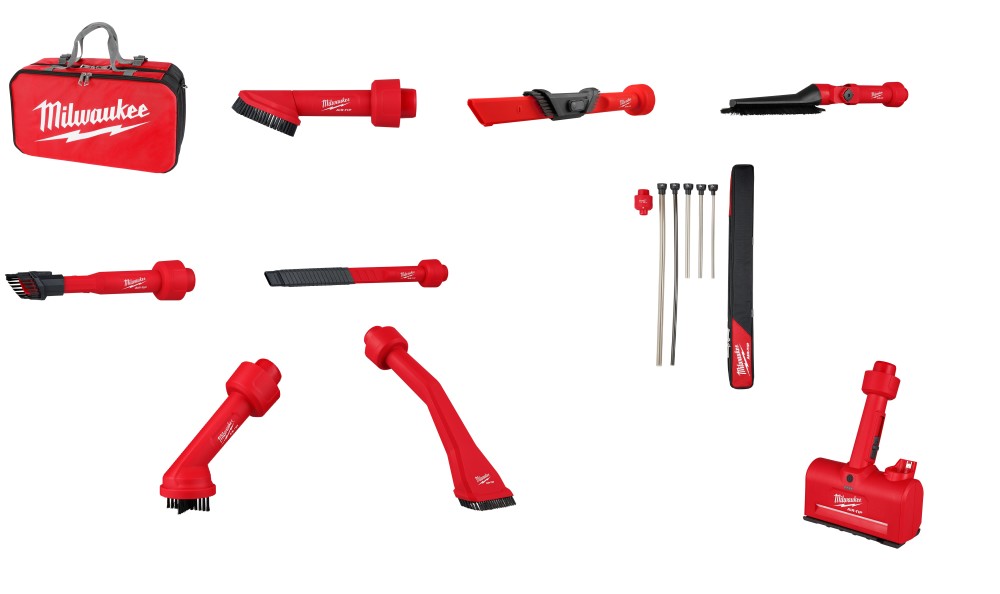 Milwaukee M12 AIR-TIP Vacuum Tool Accessories Auto Detailing Bundle - Ascmtools