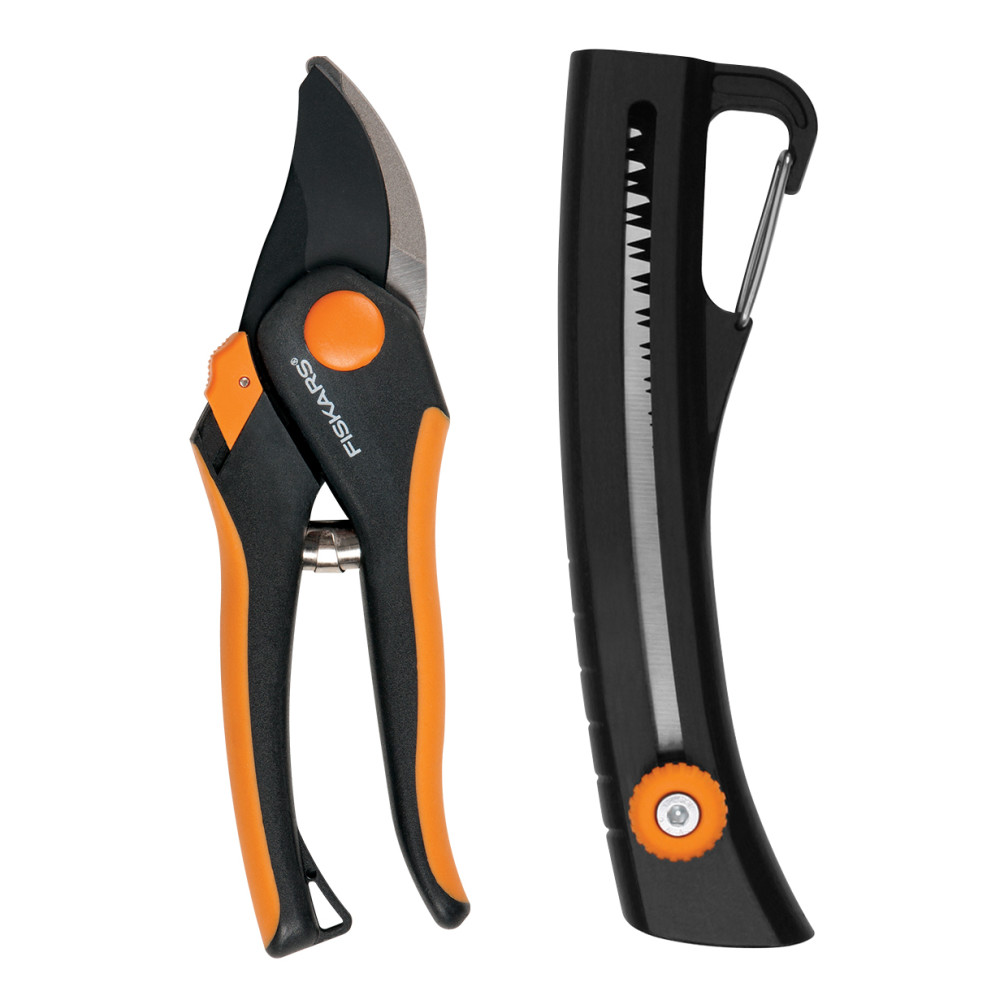 Fiskars Saw Steel Blade & Pruner Set 2pc - Ascmtools