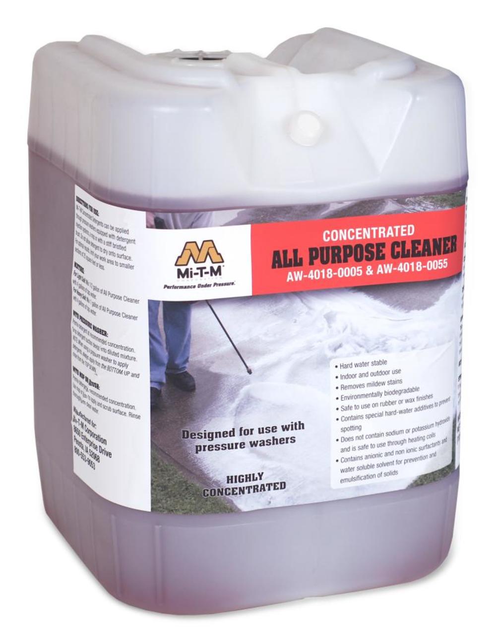 Mi T M 5 Gallon All Purpose Cleaner Designed for use with Pressure Washers - Ascmtools