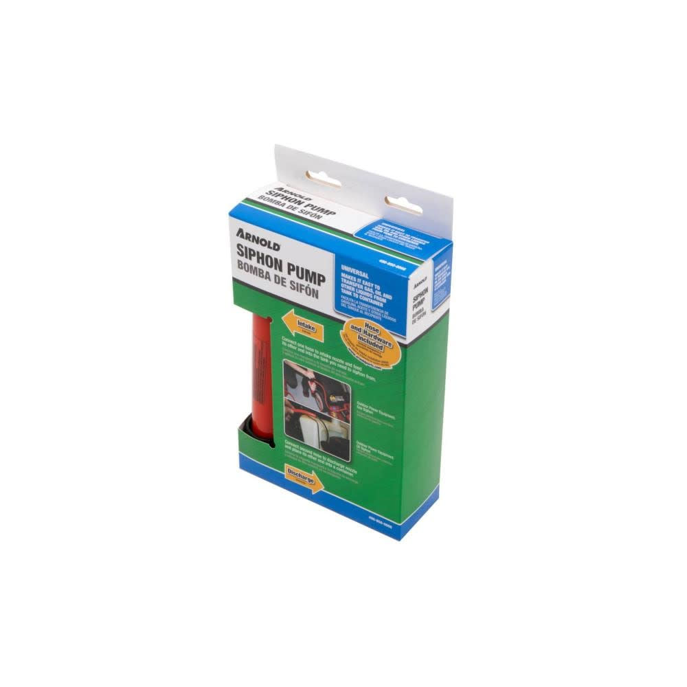 Arnold Universal Siphon Pump For Outdoor Power Equipment - Ascmtools