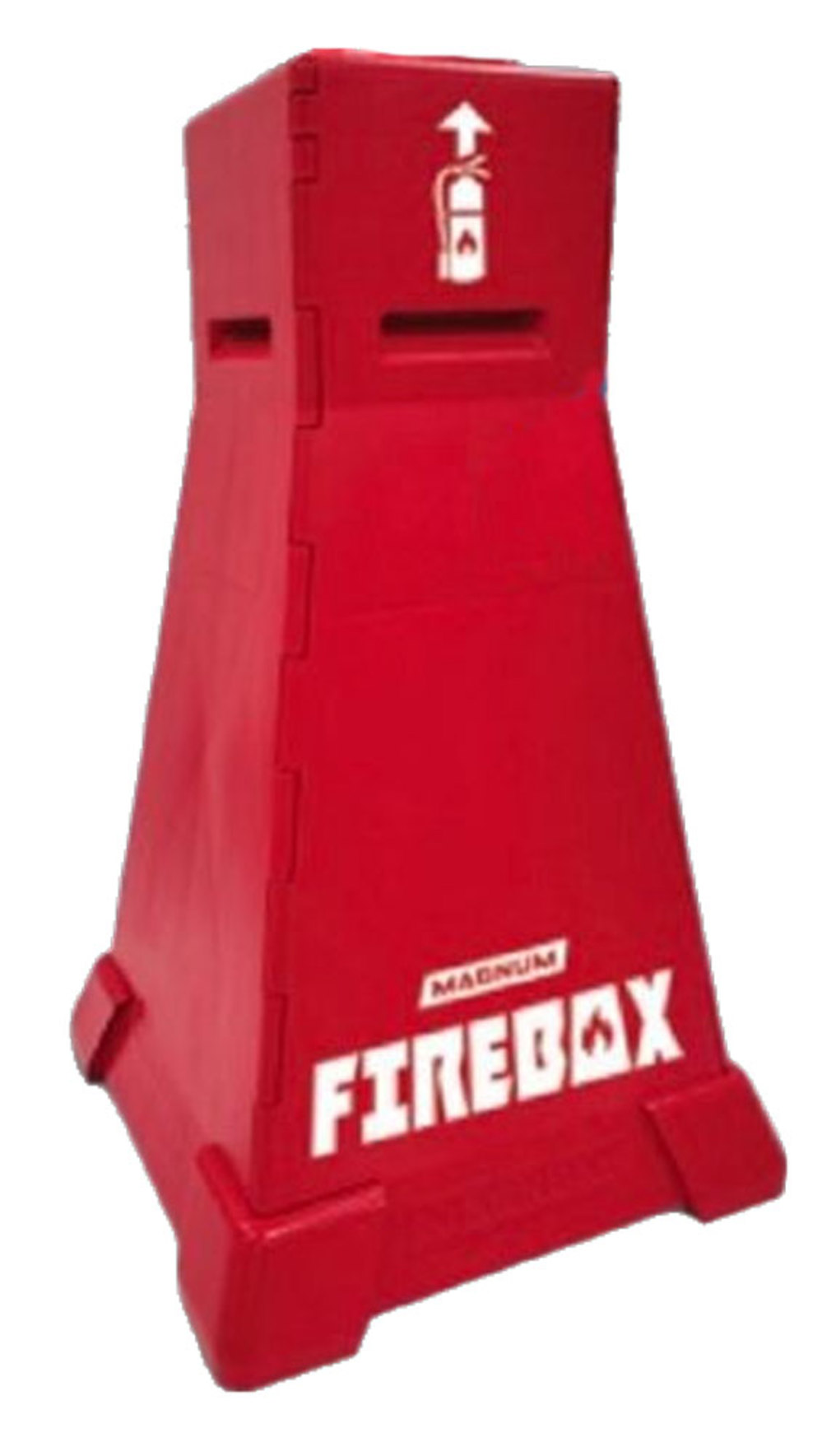 Magnum Tool Group FIREBOX Emergency Fire Extinguisher Safety Station Stand - Ascmtools
