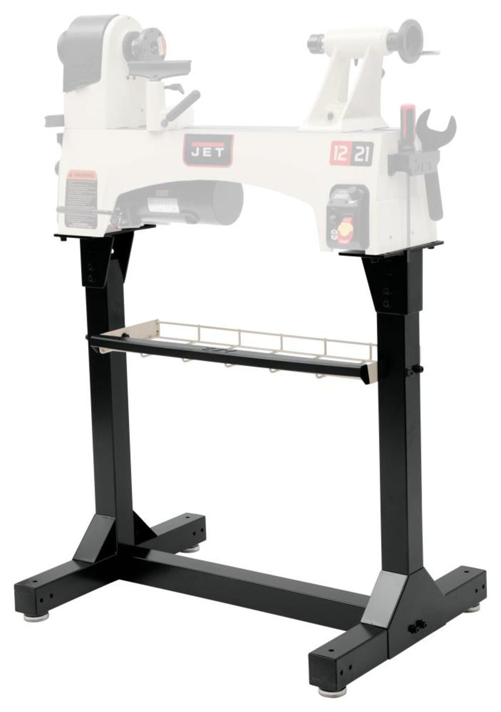 JET Stand for 12 in x 21 in Variable Speed Wood Lathe - Ascmtools