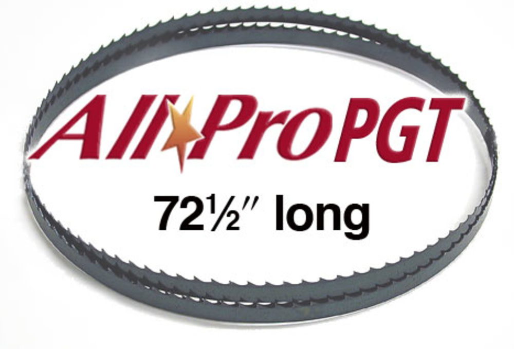 Olson Saw Company 3/16 025 10 REG 72 1/2In AllPro PGT Band Saw Blade - Ascmtools