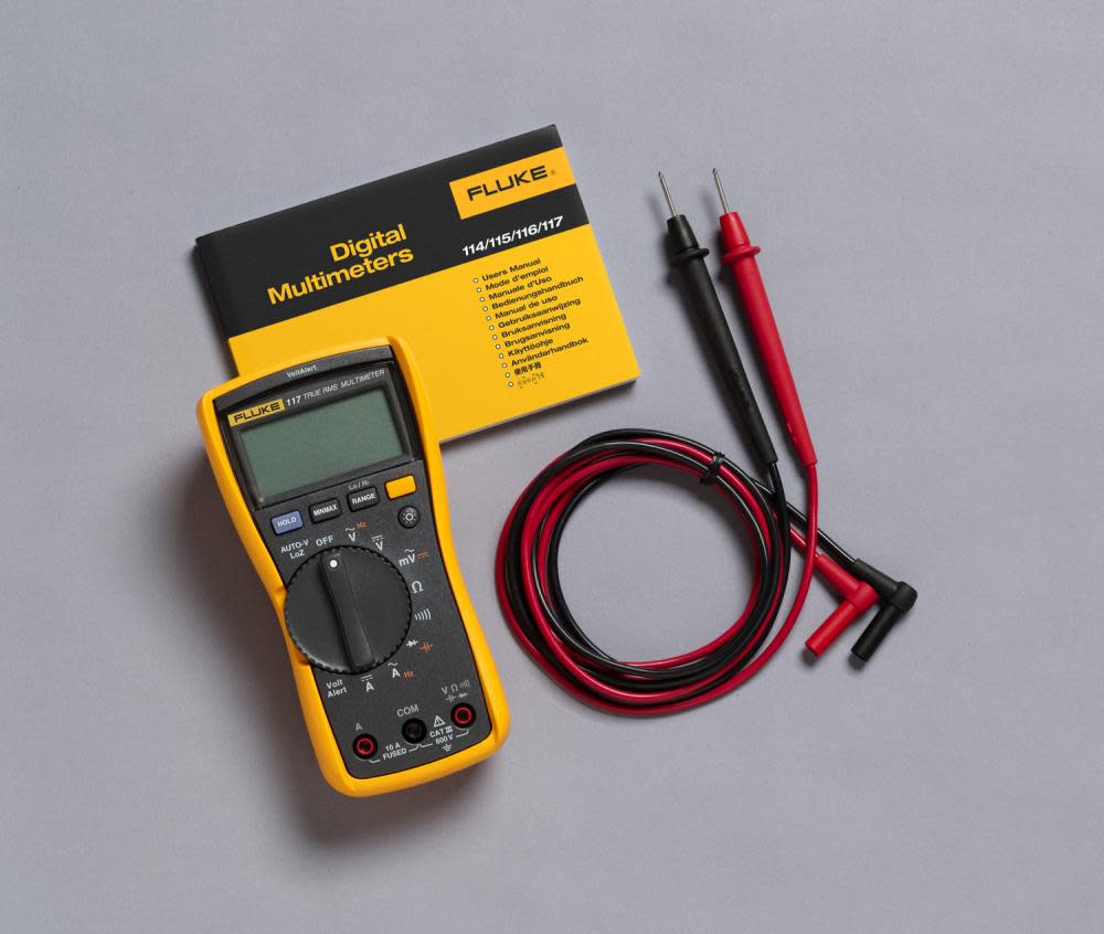 Fluke 117 Electrician’s Ideal Multimeter with Non-Contact Voltage4.9 - Ascmtools