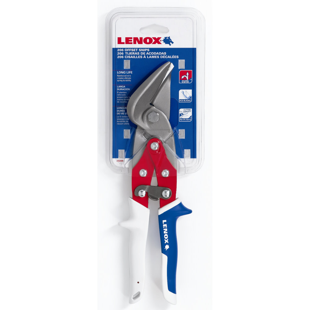 Lenox 206 Offset Snip Left - Ascmtools