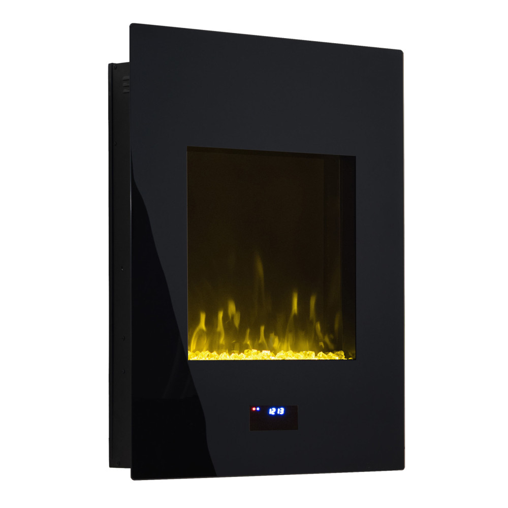Hearthpro 26″ Vertical Wall Mount Electric Fireplace - Ascmtools