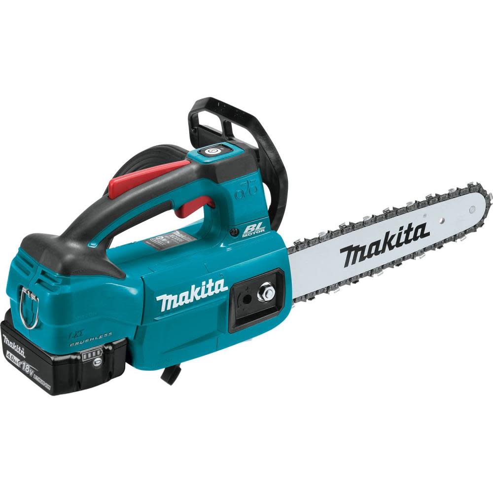 Makita 18V LXT Chain Saw Kit Lithium Ion Brushless Cordless 10″ Top Handle - Ascmtools