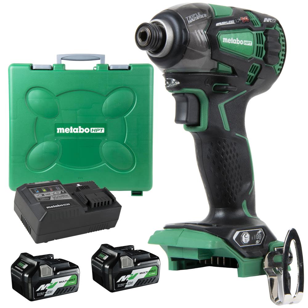 Metabo HPT 36V MultiVolt Triple Hammer Impact Kit - Ascmtools