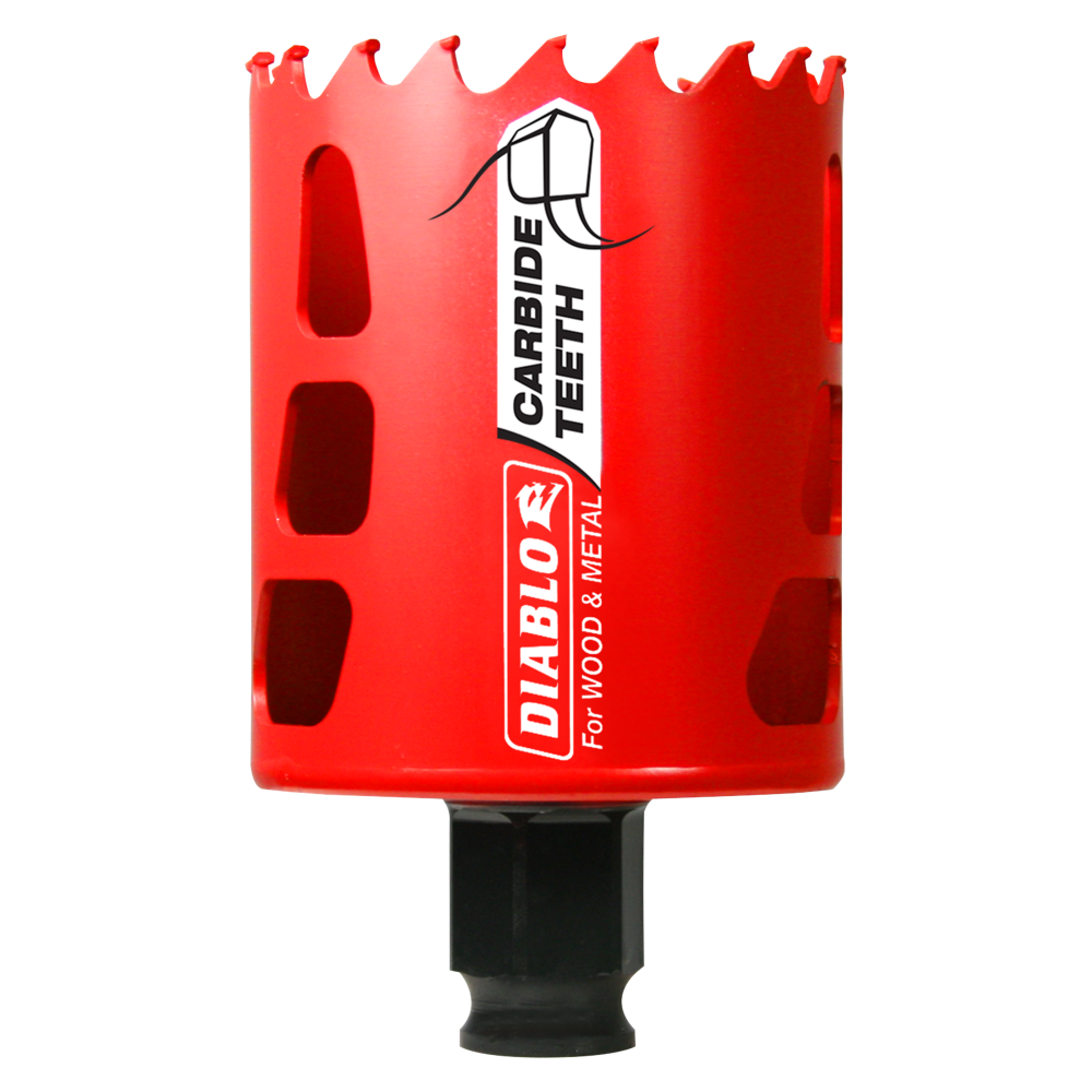 Diablo Tools 2-1/4″ (57mm) Carbide-Tip Wood & Metal Holesaw - Ascmtools