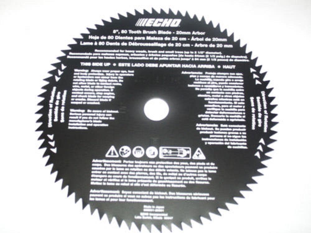 Echo 80 Tooth Brush Blade - Ascmtools