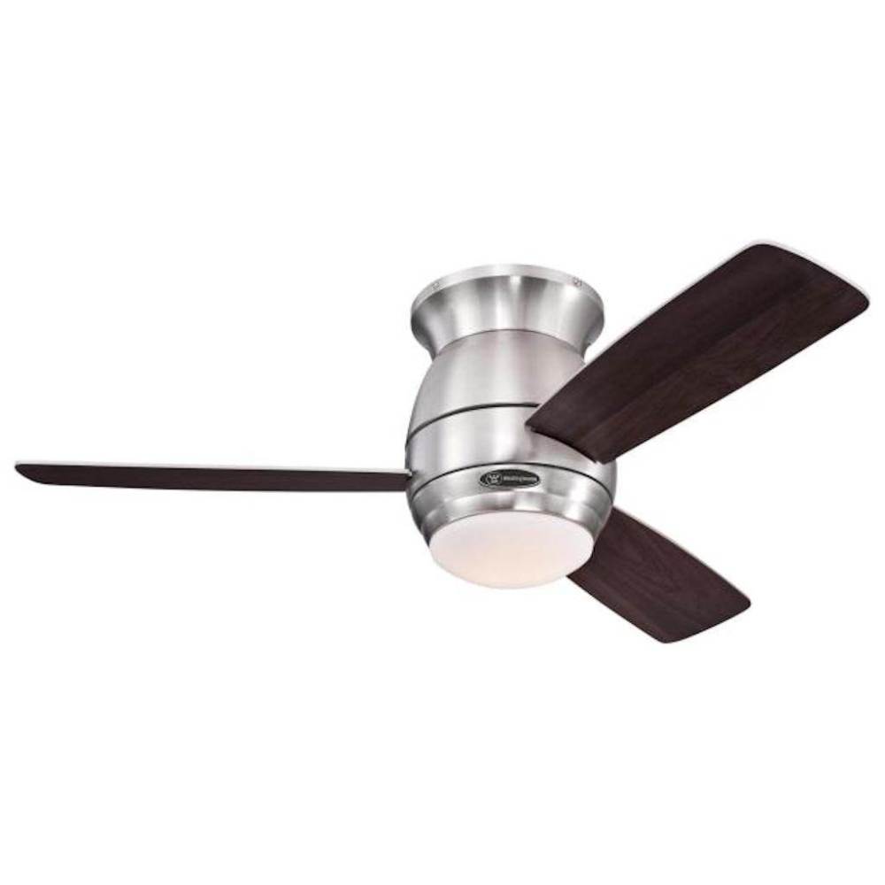 Westinghouse 44″ Halley Brushed Nickel LED Indoor Ceiling Fan - Ascmtools