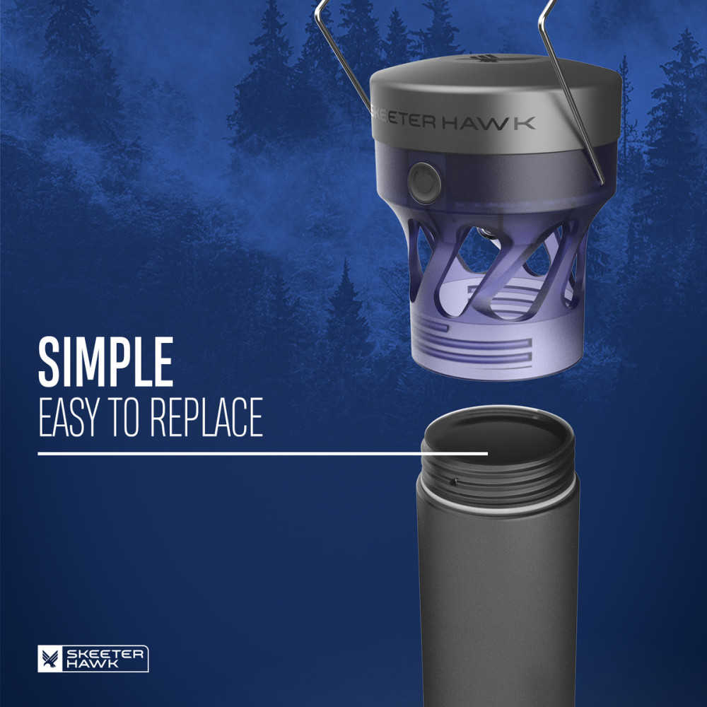 Skeeter Hawk Powdered Bait Tube Replacement 2pk - Ascmtools