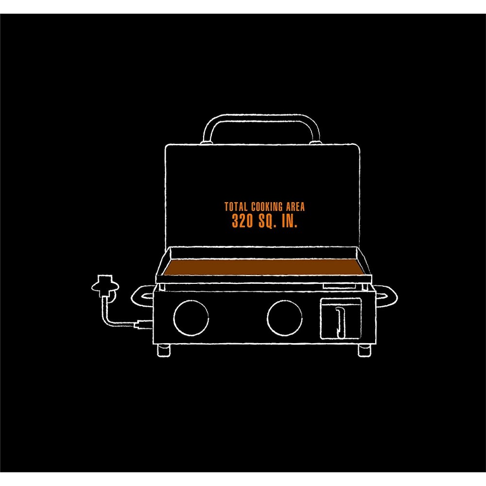 Pit Boss Griddle Propane Gas Tabletop 2 Burner - Ascmtools