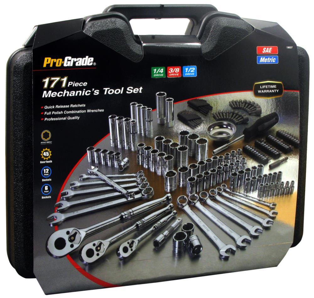 Allied International 171 pc. Mechanics Tool Set - Ascmtools