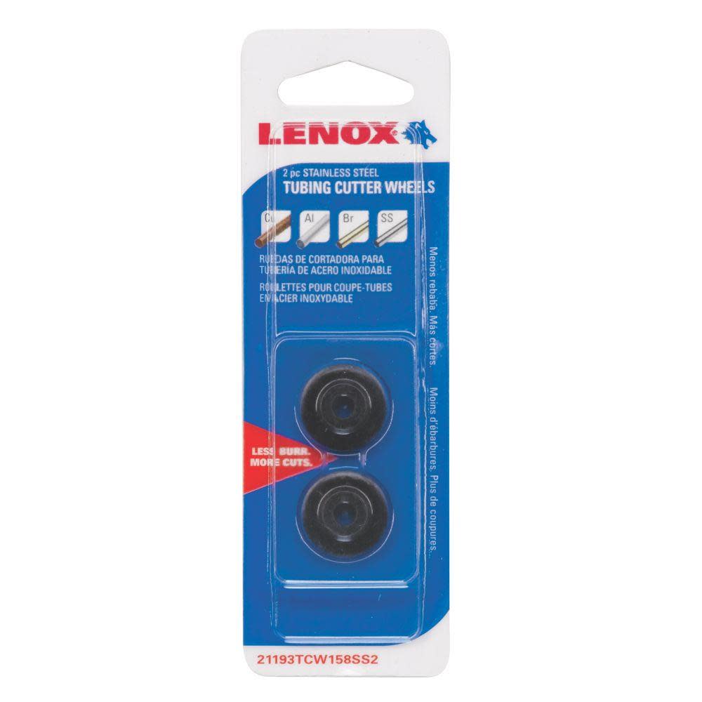 Lenox 2-Pack Tubing Cutter Replacement Wheels - Ascmtools