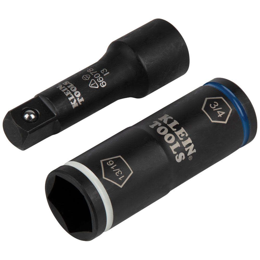 Klein Tools Penta/Hex Flip Socket with Adapter - Ascmtools
