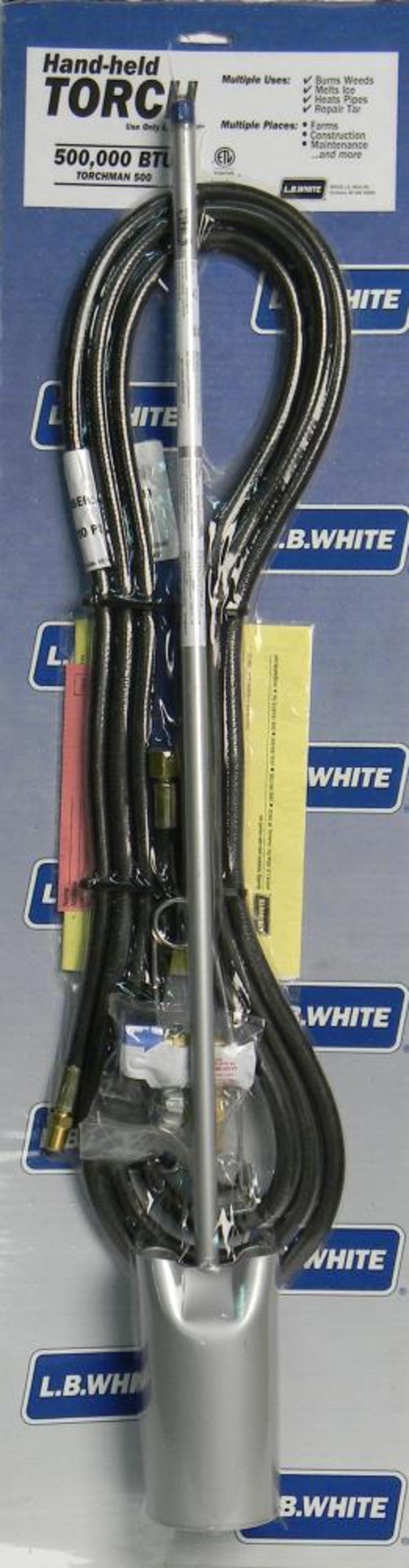 LB White Torchman steel 500K BTU torch - Ascmtools